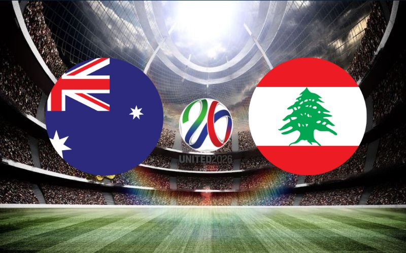 Soi kèo Úc vs Lebanon 15h45 ngày 26/03 - Vòng loại World Cup 2026