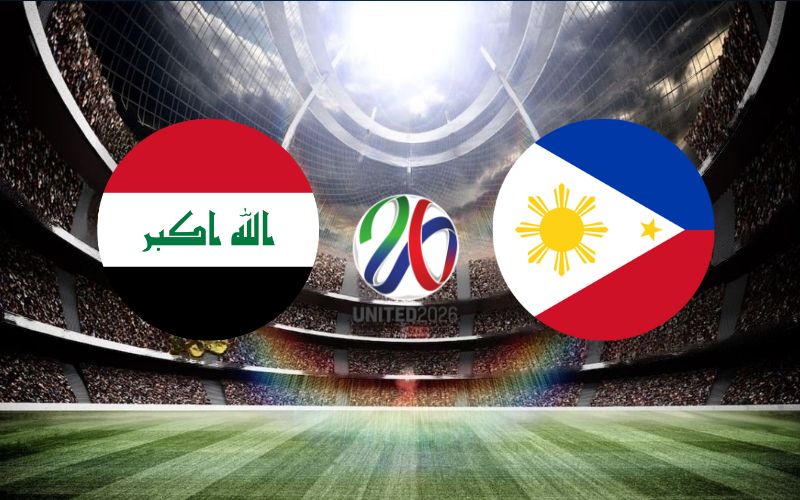 Soi kèo Iraq vs Philippines, 02h00 ngày 22/03 - Vòng loại World Cup 2026